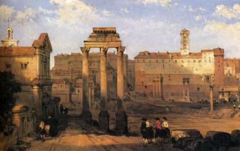 大衛 羅伯茨 The Forum Rome